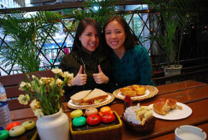 Disneyland Day: Breakfast in Macau at Cafe e Nata