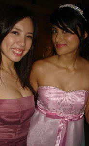 Pink Gown, Ela's 18th Birthday, 2008