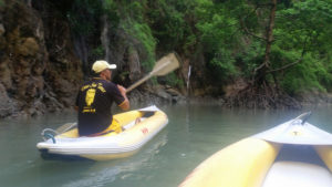 guided kayak tour Phang Nga Bay
