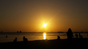 Sunset on Boracay Island